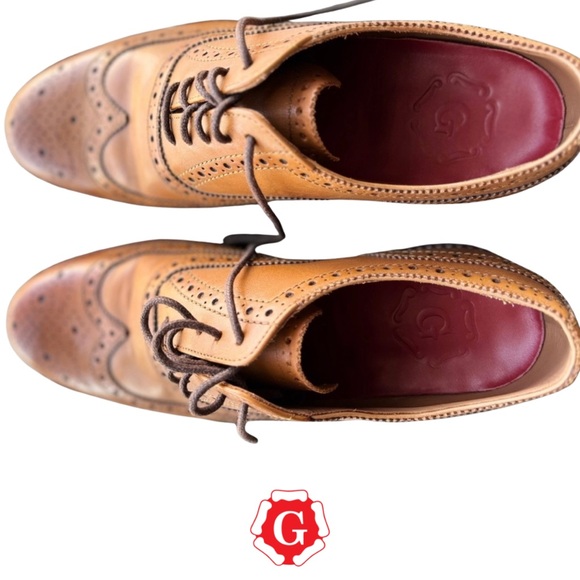 Grenson Archie Brogue Wingtip in Tan size UK 10-1/2 G main image 6